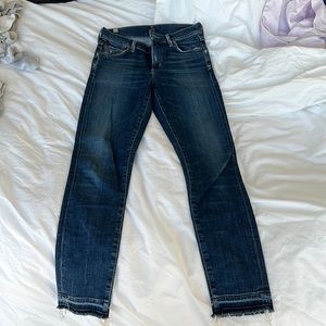 Rocket Crop high rise skinny jeans